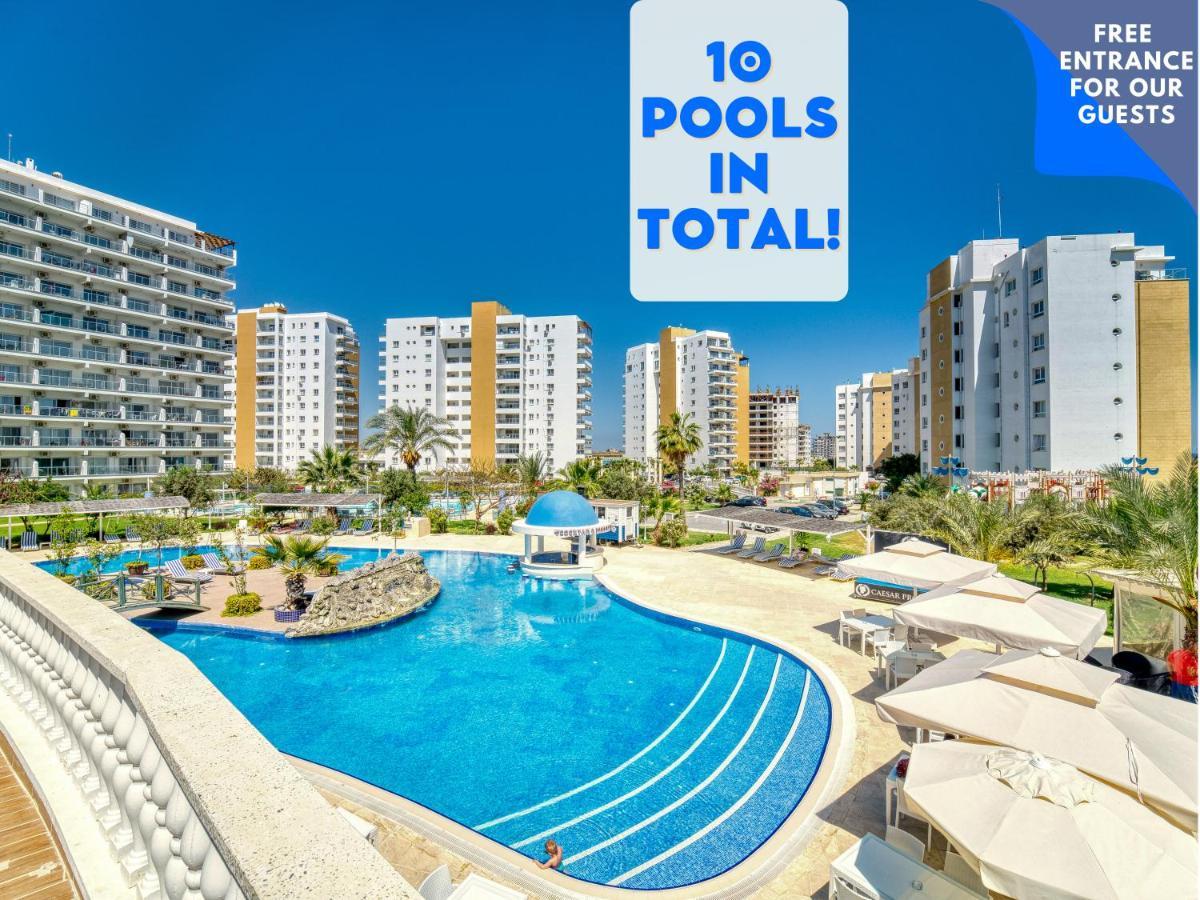 Luxury Sea View Two Bedroom Apartment In Caesar Resort & Spa, Long Beach Perivolia tou Trikomou 外观 照片